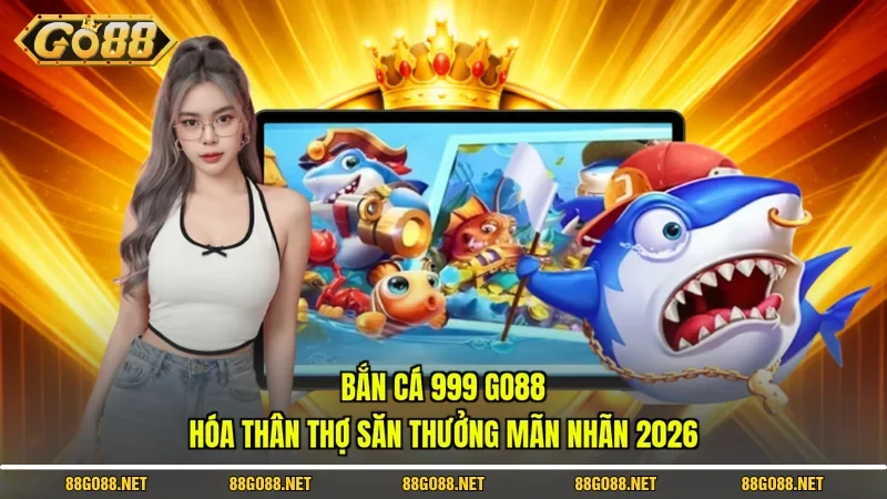 Bắn Cá 999 Go88 - Hóa Thân Thợ Săn Thưởng Mãn Nhãn 2026