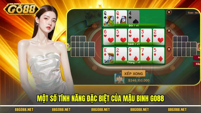 Một số tính năng đặc biệt của mậu binh Go88