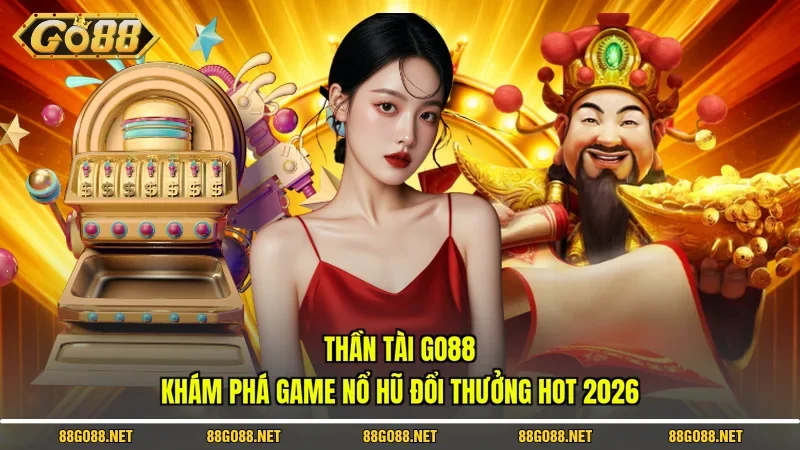 Thần Tài Go88 - Khám Phá Game Nổ Hũ Đổi Thưởng Hot 2026